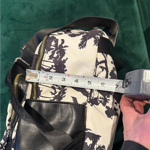 Juicy Couture Backpack in Relic Palm Print. - Picture 9 of 12